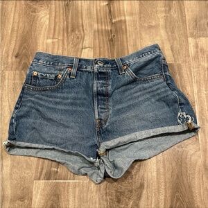 Denim Blue Women's Shorts